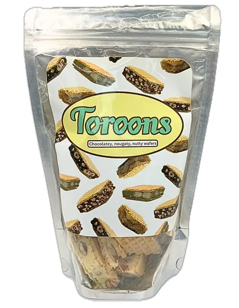 Bag of 18 White Chocolate & Roasted Almond Toroons